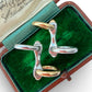 Vintage Cartier bicolour extenders